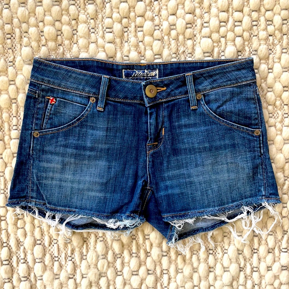 Hudson Jeans Denim Cut off Shorts size 26